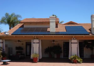 panel installation from santa barbara solar company nrg clean power