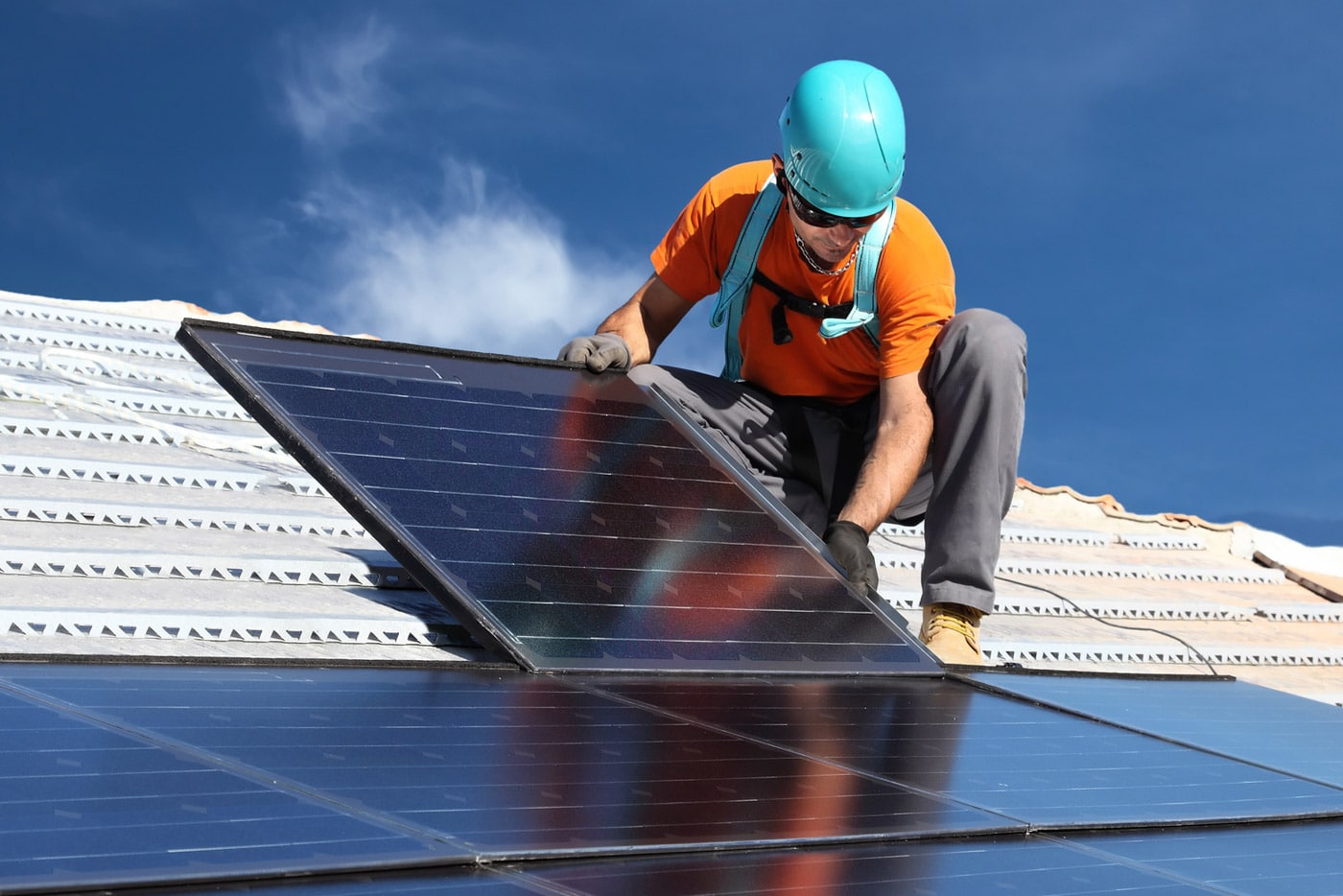 fontana solar installation