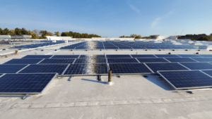 solar on flat roof