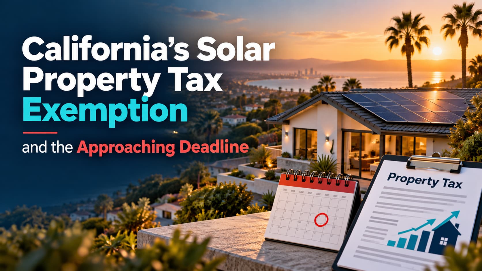 California’s Solar Property Tax Exemption and the Approaching Deadline