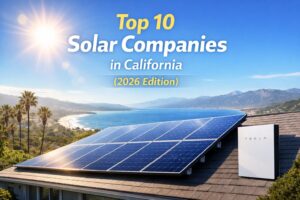 best solar companies california