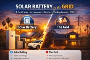 Solar Battery vs. the Grid