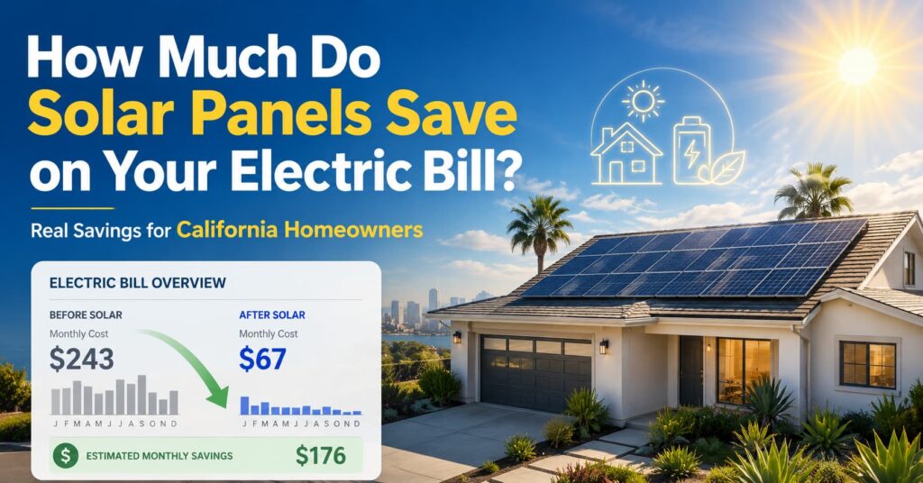 Solar savings for your California home