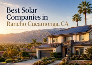 Solar-powered elegance in Rancho Cucamonga