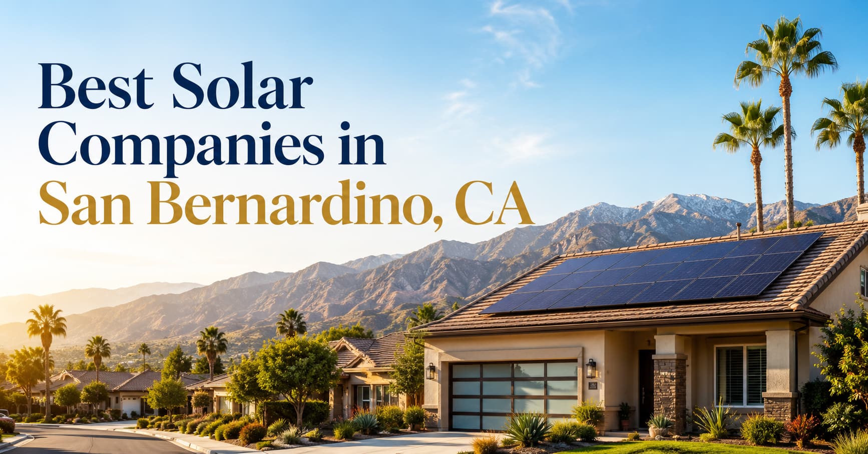Best solar companies in San Bernardino