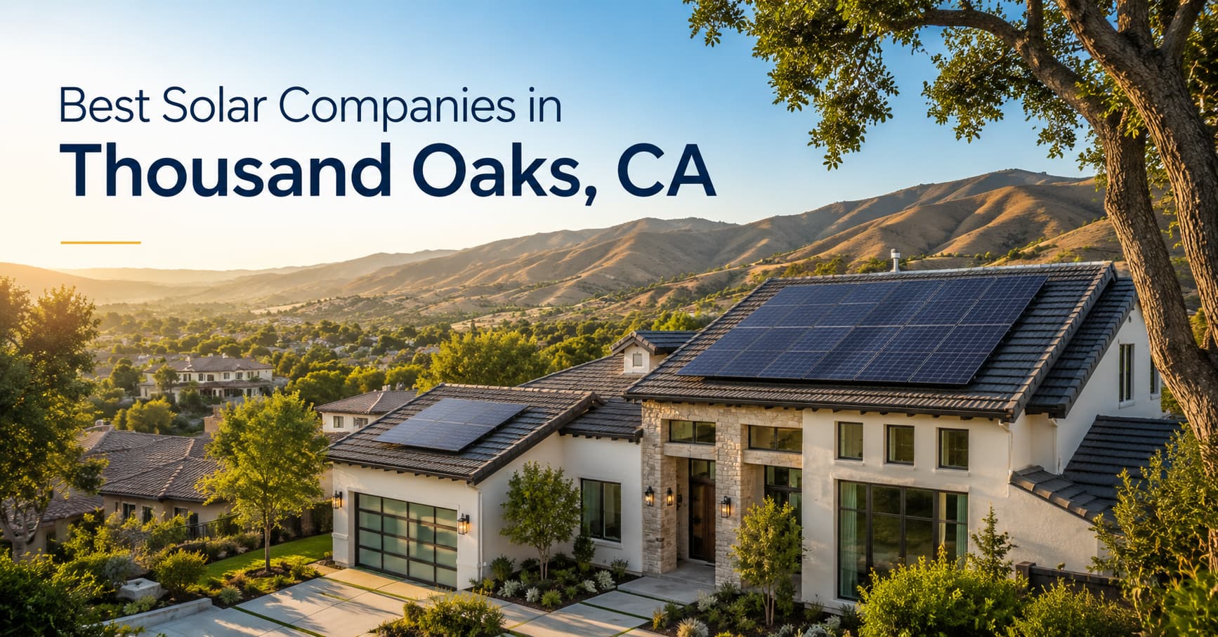 Best solar companies in Thousand Oaks