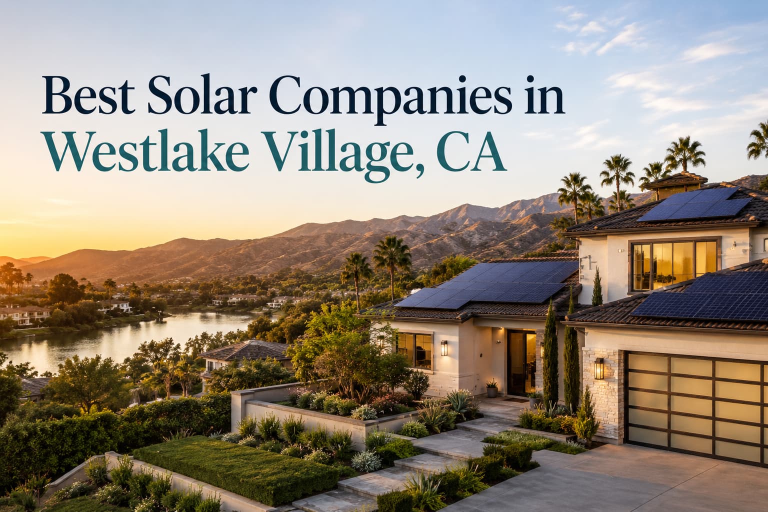 Best solar homes in Westlake Village