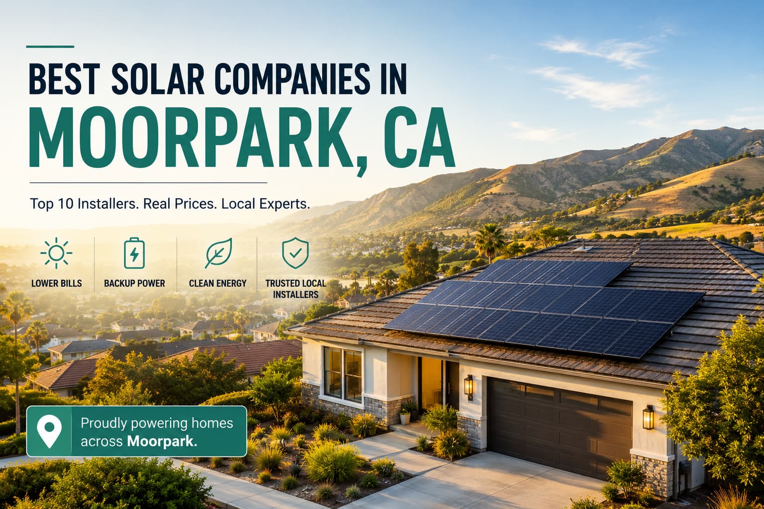 Best solar companies in Moorpark