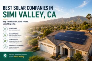 Solar energy in Simi Valley, CA
