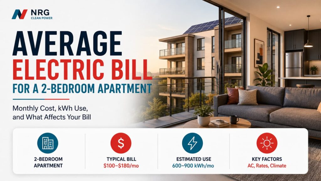 Average Electric Bill for a 2-Bedroom Apartment