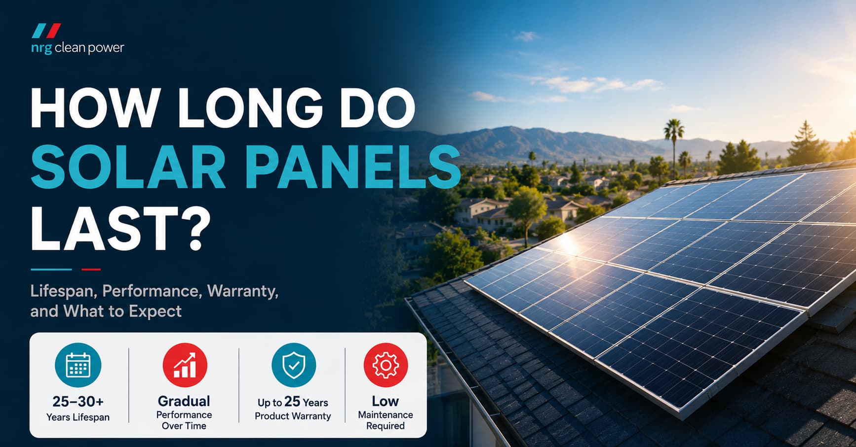Solar panel lifespan and benefits