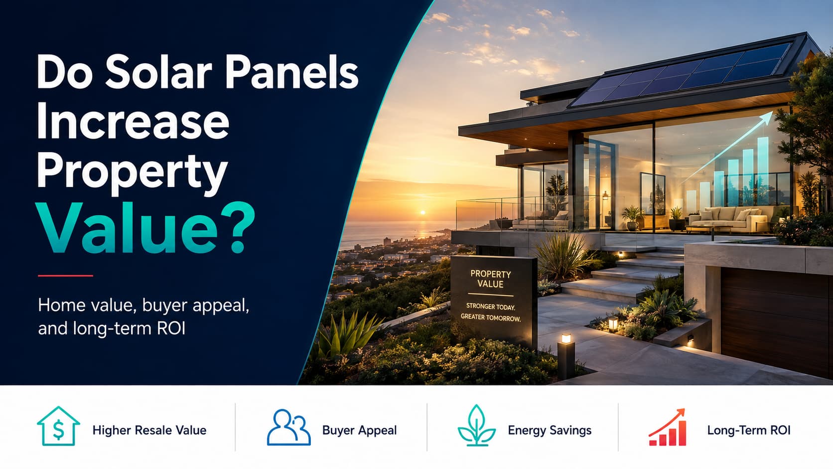 do solar panels increase home value
