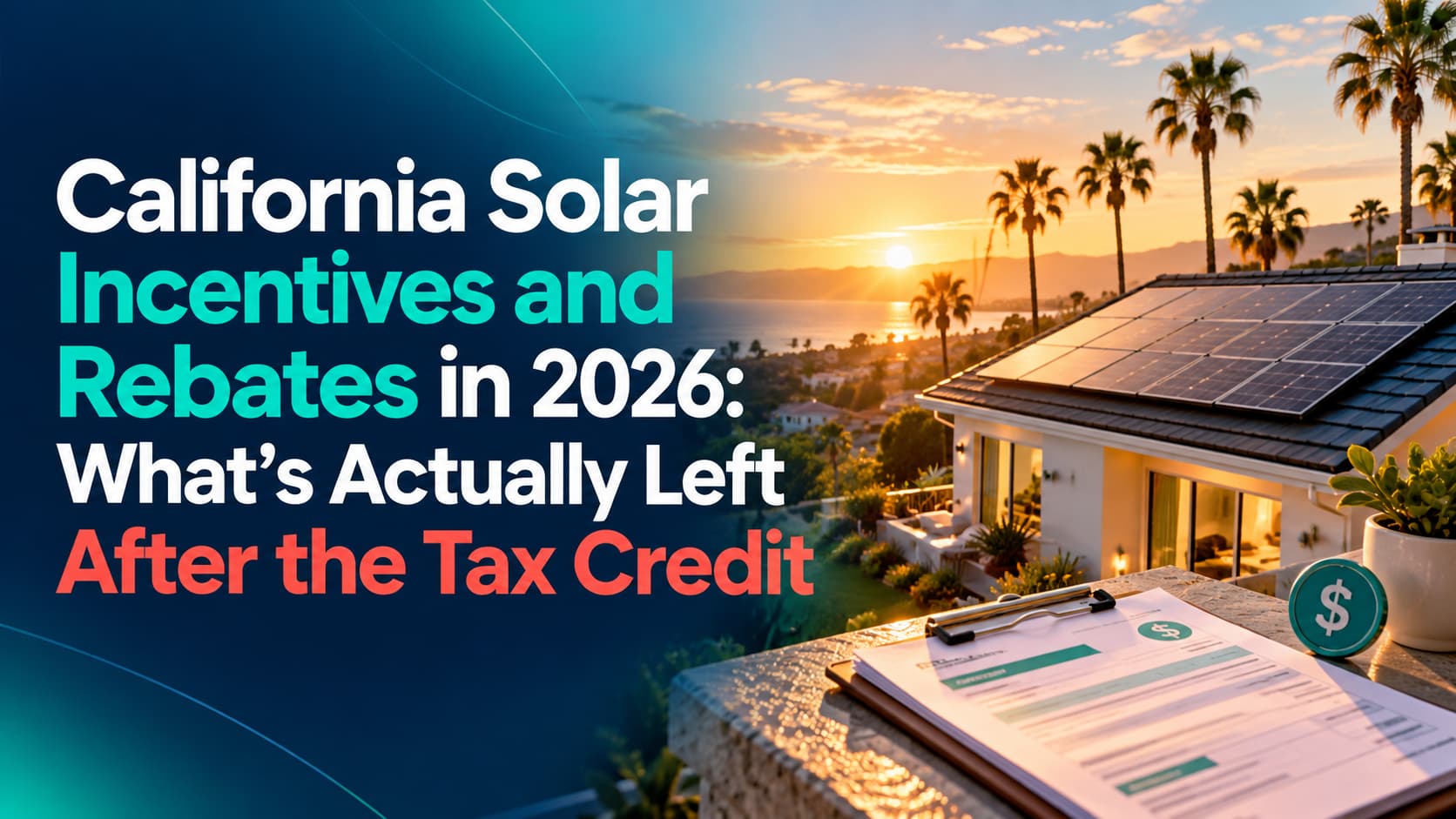 California Solar Incentives and Rebates in 2026: What's Actually Left After the Tax Credit