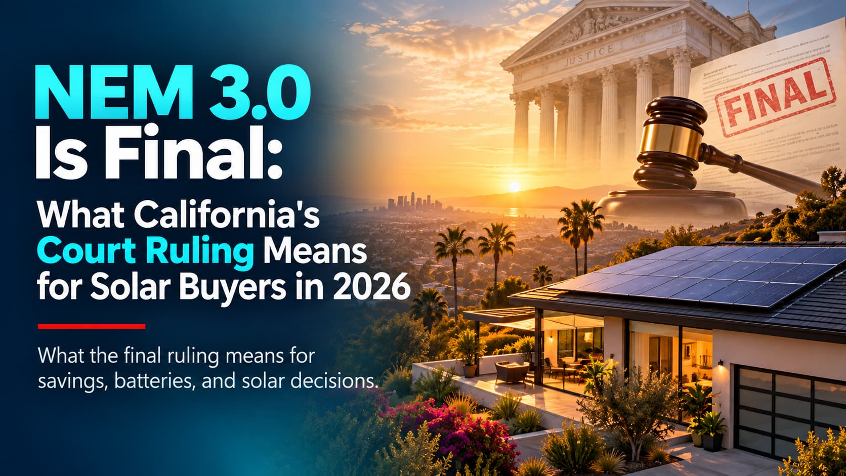 California Solar Ruling Finalized
