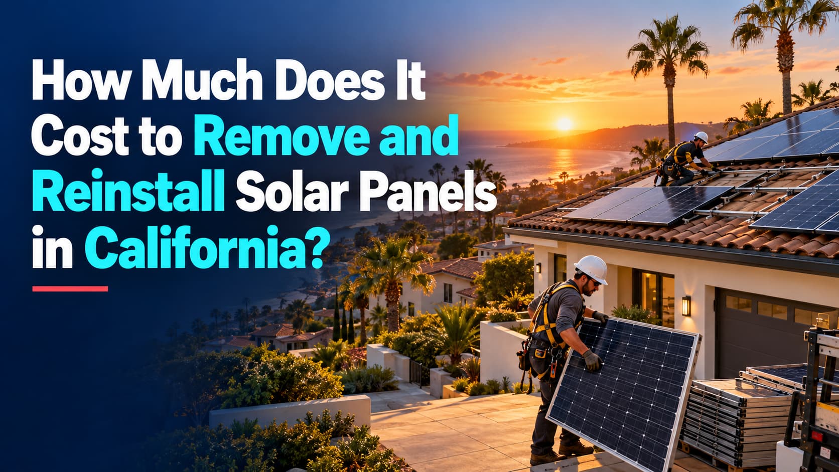 California Solar Panel Removal Costs